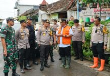 Lokasi banjir di Desa Doropayung