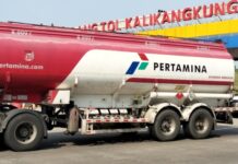 Armada truk tangki Pertamina