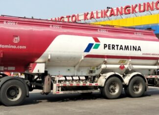 Armada truk tangki Pertamina