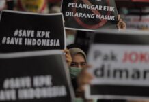 Demo tolak Revisi UU-KPK