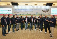 Jajaran direksi PGN