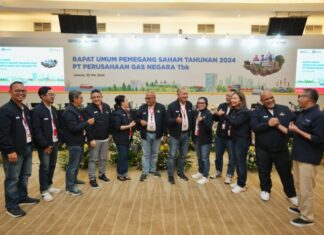 Jajaran direksi PGN