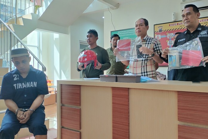 Tersangka Agung Setiyobudi Tersangka Agung Setiyobudi