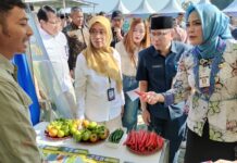 Kabiro Perekonomian Setda Jateng July Emmylia (kanan)