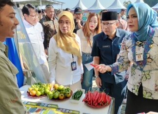 Kabiro Perekonomian Setda Jateng July Emmylia (kanan)