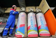 Gaslink di Hotel Blue Sky Balikpapan