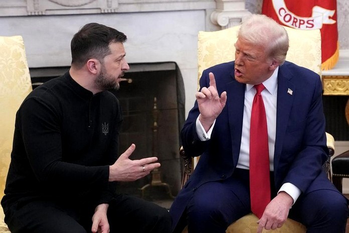Trump Usir Zelensky