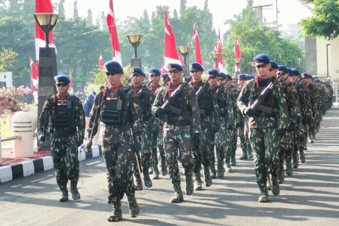 Personel Brimob Polda Jateng
