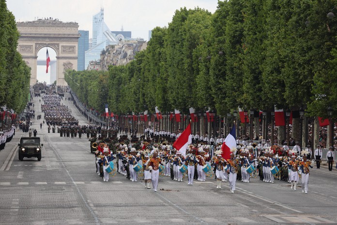 TNI Unjuk Gigi di Bastille Day Prancis
