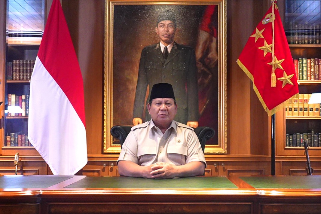 Pernyataan Presiden Prabowo