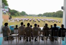 Atraksi Pencak Silat Prajurit TNI Buat Kagum Raja Abdullah II