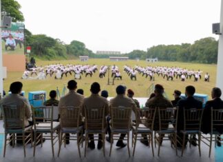 Atraksi Pencak Silat Prajurit TNI Buat Kagum Raja Abdullah II