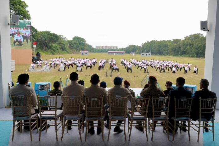 Atraksi Pencak Silat Prajurit TNI