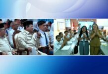 Momen Gemuruh Pelajar Dukung Seruan Prabowo Sikat Koruptor