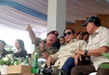 Prabowo dan Raja Abdullah II Saksikan Demontrasi Drone dari TNI & AB Yordania