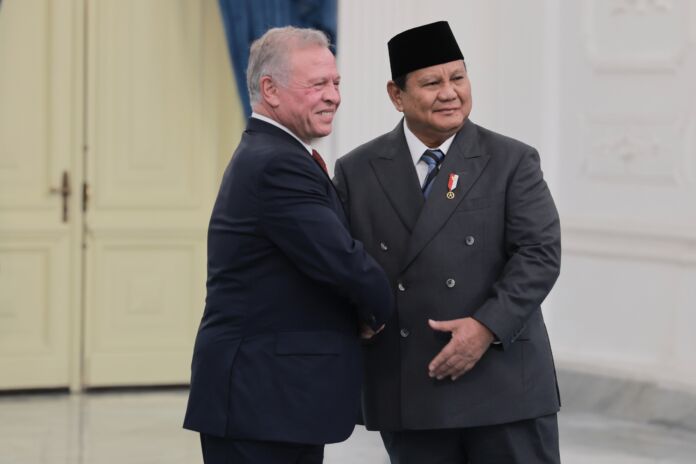 Raja Abdullah II Kagumi Determinasi Prabowo