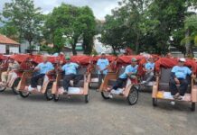 Dapat Becak Listrik dari Prabowo, Suhari Narik sejak 1998 Baru Sekarang Punya Becak Sendiri