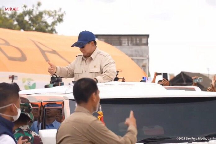 Momen Prabowo Angkat Jempol untuk Gubernur Aceh Mualem