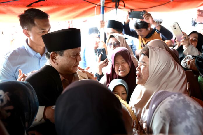 Prabowo Cek Kondisi Warga di Takengon_2