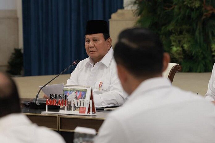 Prabowo Sidang Kabinet