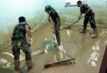 Dari Penuh Lumpur hingga Kinclong, Before-After RSUD Aceh Tamiang usai Dibersihkan TNI